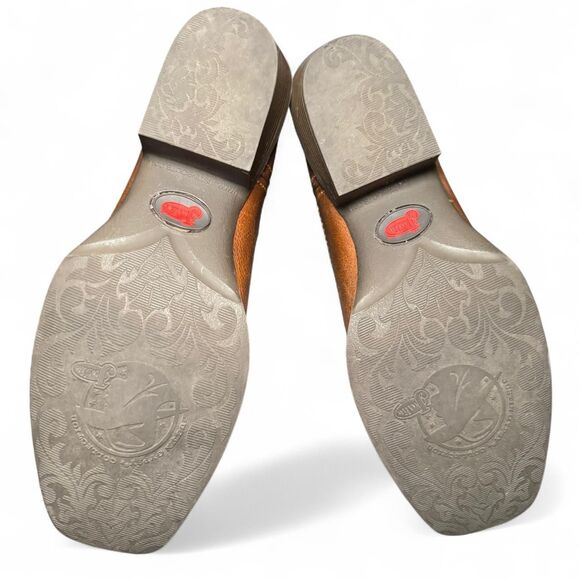 Justin Women’s Size 7B Brown Leather Western Cowboy Boots Square Toe L9510 - Picture 5 of 8